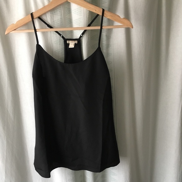 J. Crew Tops - J Crew black racerback cami